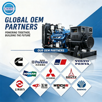 Groupe électrogène diesel industriel lourd de type ouvert monté sur châssis, avec moteur Perkins de 45 kW à 800 kW, autorisé par l'OEM