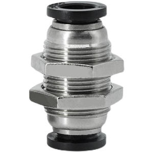 Acoplador Neumático Rápido PM6 PM8 PM10 de Acero Inoxidable, Conector de Placa para Brazos Robóticos - Product Image 1