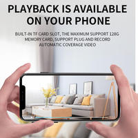 Caméra WiFi PTZ HD 1080P d'intérieur avec vision nocturne couleur ultra-claire, alerte de mouvement et audio bidirectionnel pour la surveillance à domicile et de bébé