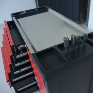OEM Heavy Duty Workbench Storage <b>Tool</b> Cabinet Auto Repair <b>Rolling</b> Chest Garage Cart 7 Drawers Keyed Lock 300kg 3-Year TSCSP1107M - Product Image 3
