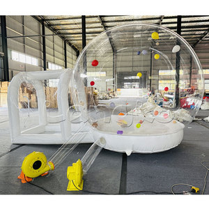 Langko gonflables <span class=keywords><strong>ballon</strong></span> dôme rebond boun avec base de saut maison bulle tente à louer - Product Image 2