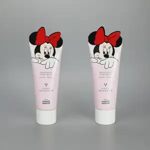 Cute 65g cosmetic aluminum plastic shoes hand cream tube special sealing ABL tube with animal shape tail face cream lotion