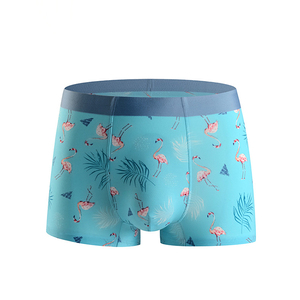 2021 Fashion Customized Design Custom <strong>Boxers</strong> Factory OEM Men's <strong>Polyester</strong> <strong>Boxer</strong> Shorts Men Plus Size Briefs Men Underwear - Product Image 4