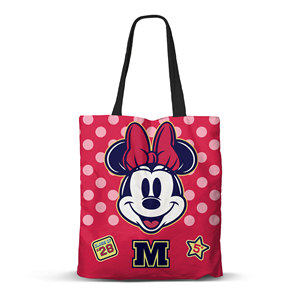 Bolsa de Compras Karactermania para Fans de Minnie Mouse de Disney, Color Rosa - Product Image 1