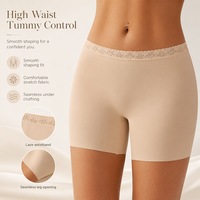 Culottes pour femmes en dentelle antistatique, à entrejambe plat, en tissu doux, séchage rapide, sans effilochage, sans couture, vente en gros d'usine