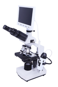 HD 7インチデジタル顕微鏡 40X-1600X 実験室用生物顕微鏡 USB プロフェッショナル生物顕微鏡 LCD付き - Product Image 2