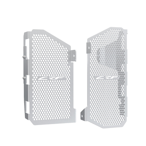 Para <span class=keywords><strong>Honda</strong></span> <span class=keywords><strong>CRF450L</strong></span> CRF450X CRF450RL 2021 - 2024 2023 2022 protector de radiador de motocicleta cubierta de rejilla de marco de protección de tanque de agua - Product Image 2