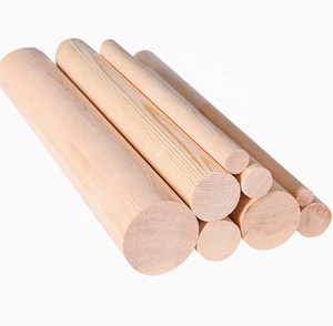 Onafgewerkte Hardhouten Stokken Rond Beukenhouten Deuvelstangen 100Cm Lange Houten Stokken - Product Image 5