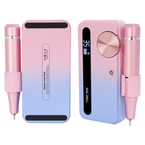 เครื่องเจียรเล็บไฟฟ้า 35000 รอบต่อนาที มอเตอร์ไร้แปรงถ่าน สแตนเลส ชาร์จผ่าน USB อเนกประสงค์ สำหรับร้านทำเล็บ - Product Image 4