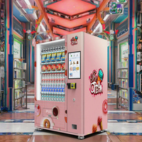 Distributeur automatique de cartes et d'autocollants Pokémon ZHZN avec SDK, retour de monnaie, options de paiement multiples, machine de vente à vendre
