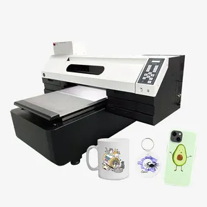 Cina all'ingrosso stampante uv flatbed automatica Flatbed UV Led flatbed stampante AB Film uv macchina da stampa a letto piatto