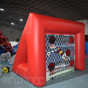 Usine chinoise Installation facile <span class=keywords><strong>But</strong></span> de football gonflable 3X2X2.5 mètres Jeux de tir de football gonflable humain Sports de football interactifs pour enfants - Product Image 4
