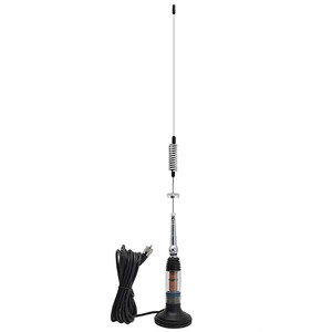 27mhz cb אנטנת רדיו נייד נירוסטה מתקפלת רכב נייד כוח מגנט חובה כבד הר עבור כלי רכב - Product Image 1