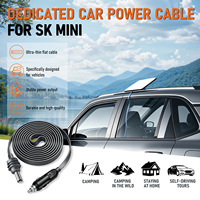 Câble d'alimentation plat DC pour allume-cigare Starlink Mini, étanche, 18AWG, adaptateur d'alimentation allume-cigare vers DC