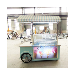 Camion de restauration mobile, chariot de vente de hot-dogs, pizzas, lattes et glaces - Product Image 1