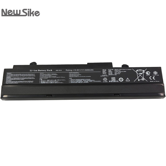 5200mAh 10.8V Lithium Ion Laptop Batteries A32-1015 for Asus 1015P 1015PE 1015PW 1215N 1016 1016P 1215 A31-1015 Battery
