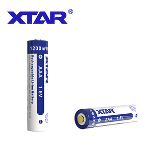 8 unids/set Xtar batería recargable tamaño <span class=keywords><strong>AAA</strong></span> 1,5 <span class=keywords><strong>V</strong></span> baterías de litio Li Ion Batera recargable <span class=keywords><strong>AAA</strong></span> Pilas Solares recargables - Product Image 2
