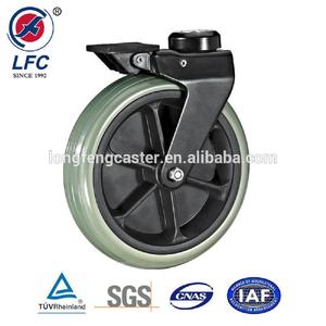 Nova Roda Dianteira de 200mm (8 Polegadas) para Cadeira de Rodas, Equipamento Médico, Rodas de Poliuretano (PU) Espumado PP para Cadeiras de Rodas Hospitalares - Product Image 6