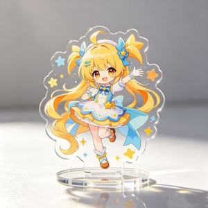 Support en acrylique personnalisé avec logo, thème anime, kawaii, jeu, dessin animé, découpe <span class=keywords><strong>laser</strong></span>, impression couleur intégrale, usine chinoise, commande en gros - Product Image 3