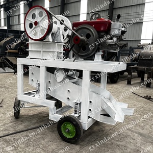 Trituradora de Mandíbulas Móvil de Alta Durabilidad para Minería, Equipo de Trituración de Mandíbulas Móvil para Mineral de Oro, Trituradora de Mandíbulas Móvil para Mineral de Cobre - Product Image 6