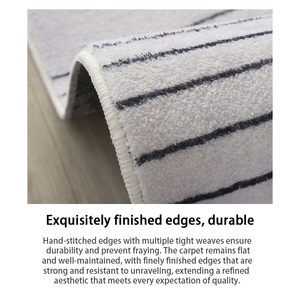 Tappeto Persiano Stile Americano per <span class=keywords><strong>Soggiorno</strong></span> con Base Lavabile, Moquette Ispessita <span class=keywords><strong>in</strong></span> Finto Cashmere, Vintage Bohémien - Product Image 4