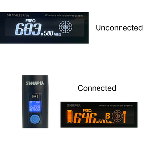 SHUPU-Micrófono dinámico profesional UHF, inalámbrico, de mano, tecnología IR, cancelación de ruido, para escenario de canto en Iglesia - Product Image 4