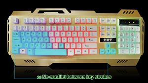 Sensation mécanique <span class=keywords><strong>clavier</strong></span> et <span class=keywords><strong>souris</strong></span> costume jeu Esports Internet café maison bureau périphériques accessoires informatiques - Product Image 4