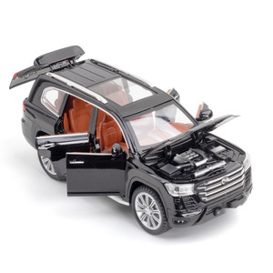 <span class=keywords><strong>1</strong></span>:24 Escala Land Cruiser LC300 Diecast Toy Street Car Versão Trabalho Rodas De Liga De Plástico Off-Road Modelo TikTok Display Metal - Product Image 5