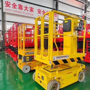 Gunting Lift Lift Mini tolok 6 Meter 8 Meter gunting swadorong garpu pengangkat hidrolik Harga <span class=keywords><strong>Platform</strong></span> - Product Image 5