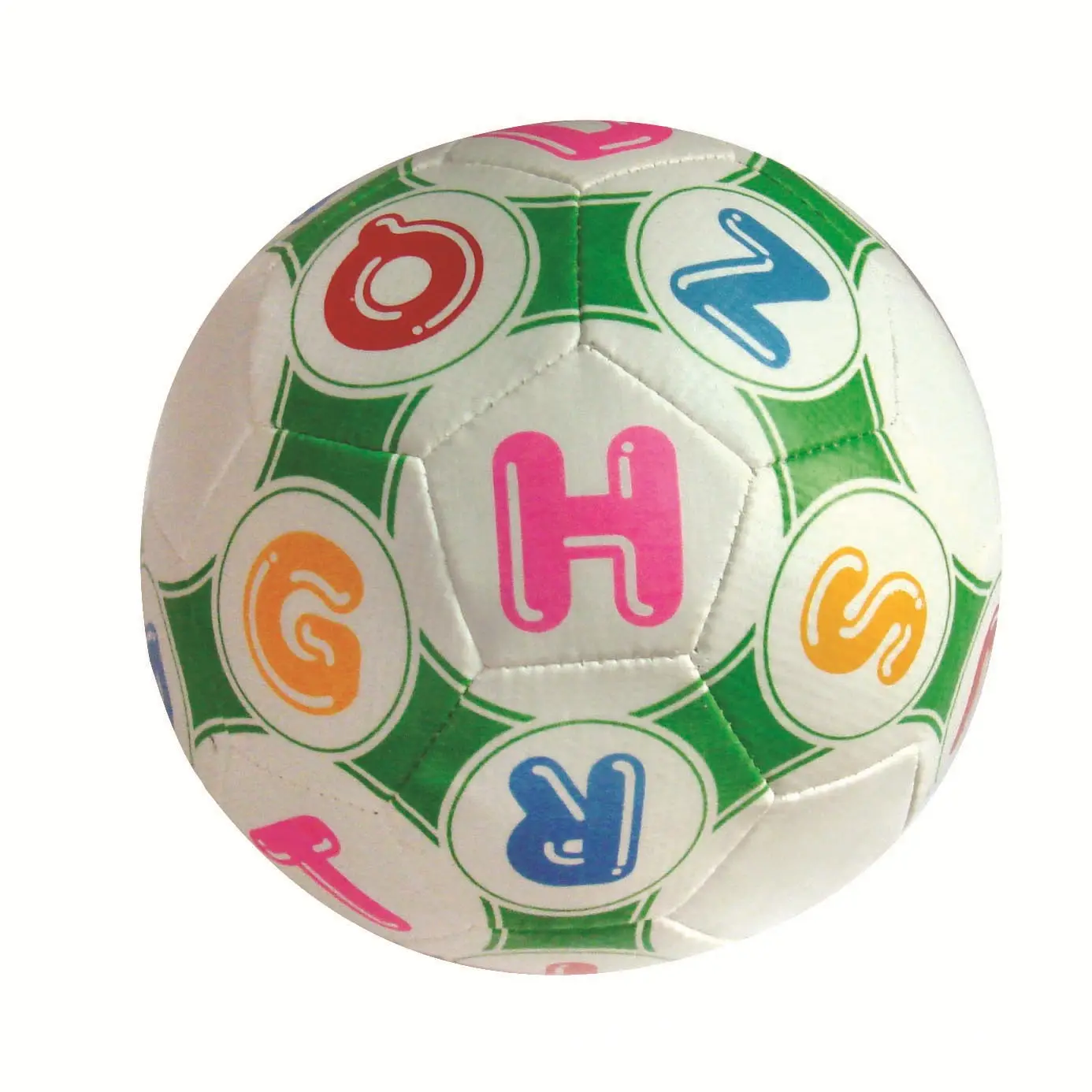 Individuelles Logo weicher PVC-PU-Leder-Jugglingball PP Baumwoll-Befüllung Fußbeutel Sandsäcke-Ball