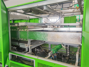 PS bọt bánh pizza hộp thực phẩm tấm làm cho máy mới tự động dùng một lần tấm trứng khay dây chuyền sản xuất - Product Image 4