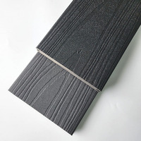 Planche de terrasse en composite bois-plastique imperméable 140x20mm pour usage extérieur en jardin