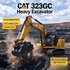 Excavatrice Cat 323GC d'occasion de 23 tonnes à faible consommation de carburant, Caterpillar d'origine de Chine - Product Image 1
