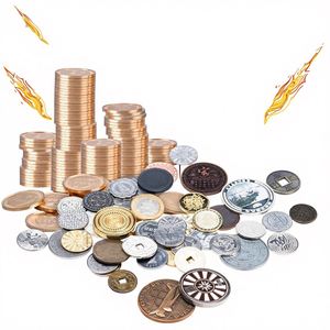En stock Guangzhou Jetons de jeu en métal pour machine à griffes d'arcade, pour deux joueurs, anti-contrefaçon, commémoratifs - Product Image 1