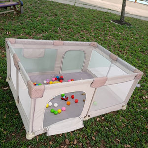 ODM Clôture de sécurité pour enfants de style panneau moderne durable pour bébés tout-petits avec portail pour salon extérieur cour de jeu - Product Image 2
