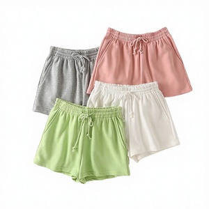 กางเกงขาสั้นกีฬาผู้หญิง - สไตล์ลำลองสำหรับฤดูร้อน ไซส์พลัส เอวยางยืด ระบายอากาศได้ดี ลายสก็อตปรับแต่งได้ - Product Image 2