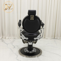 Fauteuil de Barbier Robuste Style Européen Multifonctionnel Inclinable pour Salon de Coiffure et Esthétique – Vente en Gros