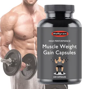 Customize Weight Gainer Supplements Men's Strength Booster Build Stronger Muscle Big XXL Weight Gain Capsules