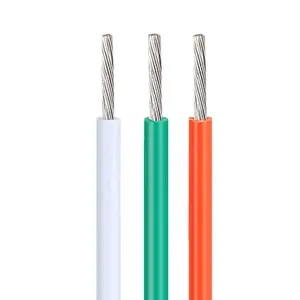 UL3385 AWG30 Cable de cobre aislado XLPE de 300 Voltios Cable eléctrico trenzado de 105 grados Cable eléctrico estañado libre de halógenos