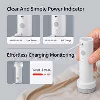 Mini Bomba de Aire Inalámbrica Recargable, Bomba de Vacío Portátil para Almacenamiento de Ropa y Compresión