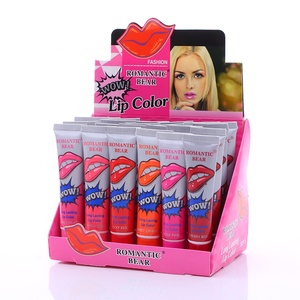 Kilau bibir Vegan mewah untuk wanita Makeup kecantikan kulit <span class=keywords><strong>Matte</strong></span> dan efek pemadat memperbaiki Scrub bibir tabung Gel Pembersih - Product Image 3