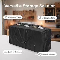 Sac de voyage en polyester 210D à double fermeture éclair, grande taille, forme carrée, vente en gros, sur mesure