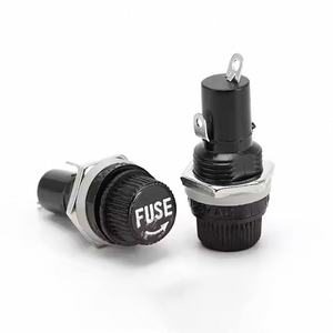 R3-13 H3-13 250V 10A 125V 15A Panel Mount 6x32 3AG <strong>Fuse</strong> Holder Automotive Low-Breaking Capacity Made Of Plastic - Product Image 1