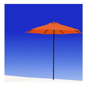 Custom Outdoor garden parasol restaurant beach Sunshade used patio umbrellas