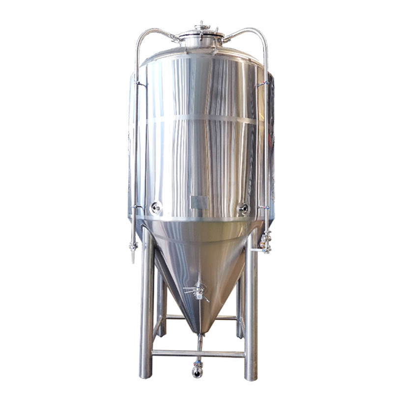 TIANTAI 2500L 20BBL гликолевая оболочка под давлением коническая сторона для ферментации пива Unitank пивоваренное оборудование