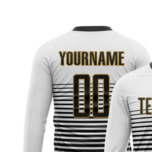 Premium <b>Long</b> Sleeve Soccer Jersey Lightweight Football Shirt Breathable Quick Dry Sportswear for Training <b>Matches</b> Team Play - Product Image 5