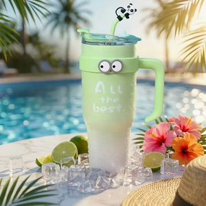 Large-Capacity, <b>Portable</b> Outdoor Insulated Water Bottle, Stainless Steel Car Cooler Cup - Product Image 5