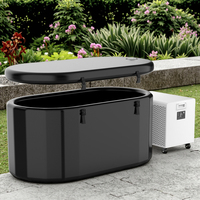 Nouvelle Innovation Glace Baignoire Baril Récupération Pod Gonflable Glace Bain Thérapie Baignoires Cold Plunge Portable Cold Plunge Barrel Baignoire