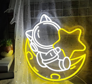 Lumières néon LED en acrylique personnalisées, directement de l'usine, alimentées par USB, multicolores, blanc chaud 3500K, IP44, télécommande, enseigne lumineuse créative - Product Image 1
