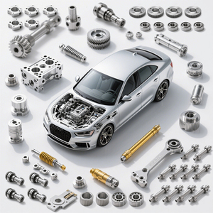 Tùy chỉnh thép không gỉ nhôm gia công <span class=keywords><strong>CNC</strong></span> với máy tiện phay biến dịch vụ Anodized cho xe hơi xe máy Phụ tùng ô tô - Product Image 2